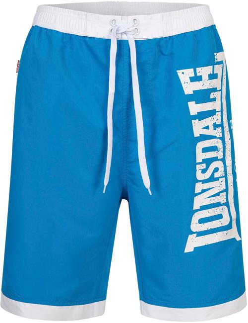 LONSDALE Badeshorts  lyseblå / hvid