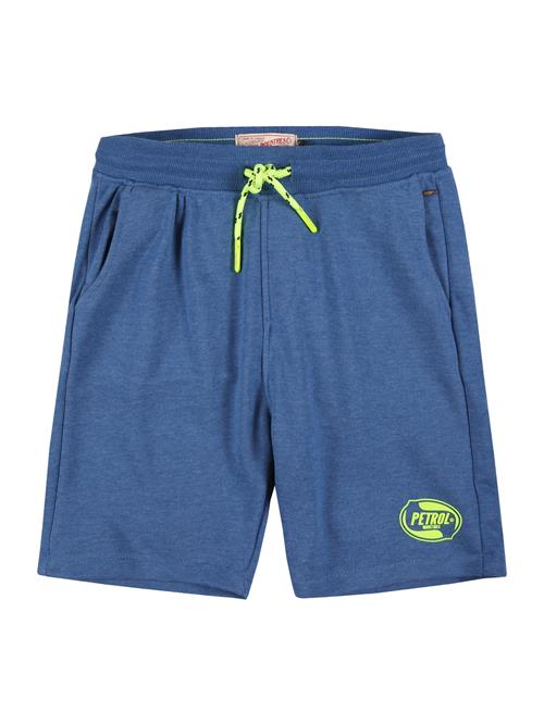 Petrol Industries Bukser  navy / neongul / sort