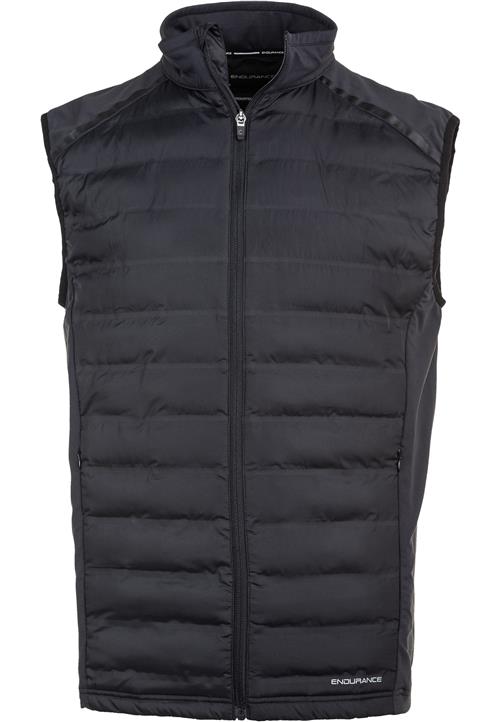 ENDURANCE Sportsvest 'MIDAN M'  sort / hvid
