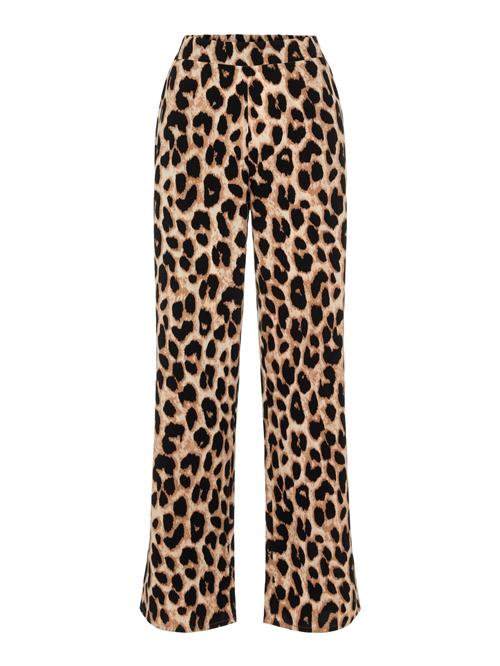 PIECES Bukser 'Gurla'  cappuccino / lysebrun / sort