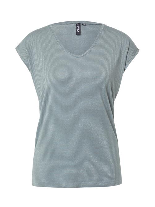 PIECES Shirts 'Billo'  røggrå / sølv