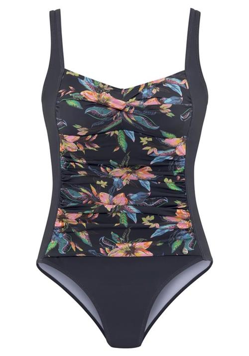 LASCANA Badedragt 'Malia'  antracit