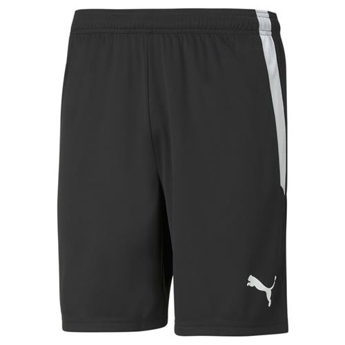 PUMA Sportsbukser 'TeamLiga'  sort / hvid
