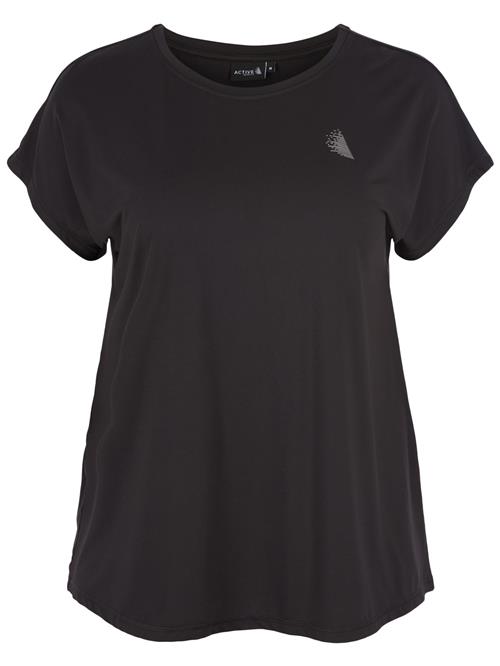 Active by Zizzi Funktionsbluse 'Abasic'  sort