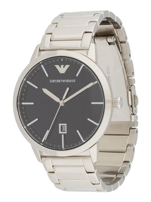 Emporio Armani Analogt ur  sort / sølv