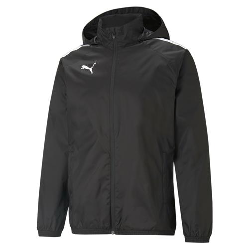 PUMA Sportsjakke 'teamLIGA'  sort / hvid