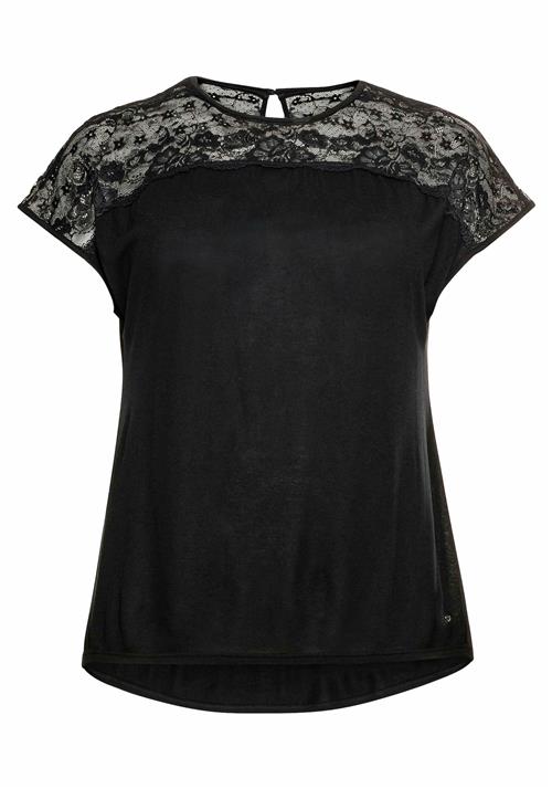 SHEEGO Bluse  sort