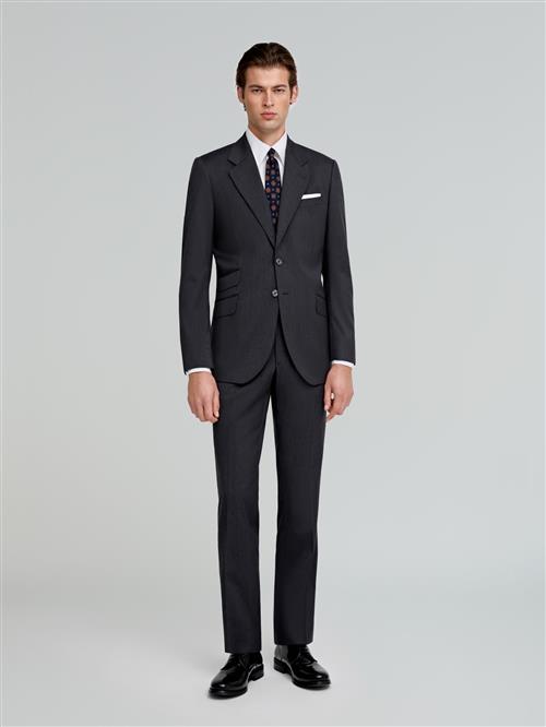 Scalpers Jakkesæt 'Liso'  mørkegrå