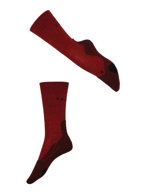 FALKE Sportssokker  rød / mørkerød / sort