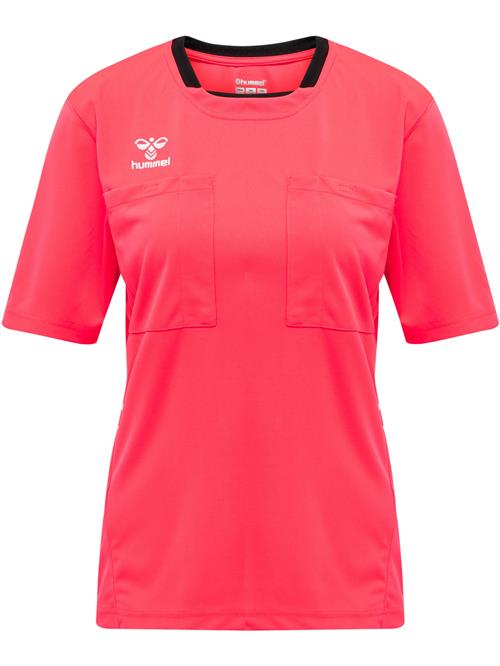 Hummel Funktionsbluse  pink / sort / hvid