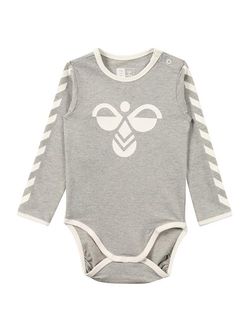 Hummel Sparkedragt/Body 'Flipper'  grå-meleret / hvid