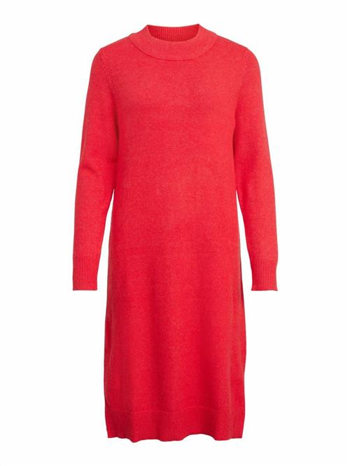 VILA Strikkjole 'VIRIL'  rød