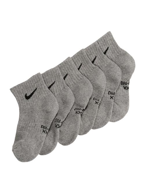 Nike Sportswear Sportssokker  grå-meleret / sort