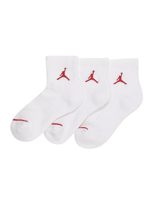 Jordan Sokker  rød / hvid