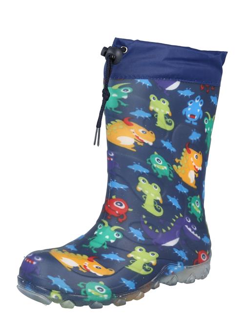 BECK Gummistøvler  blå / blandingsfarvet