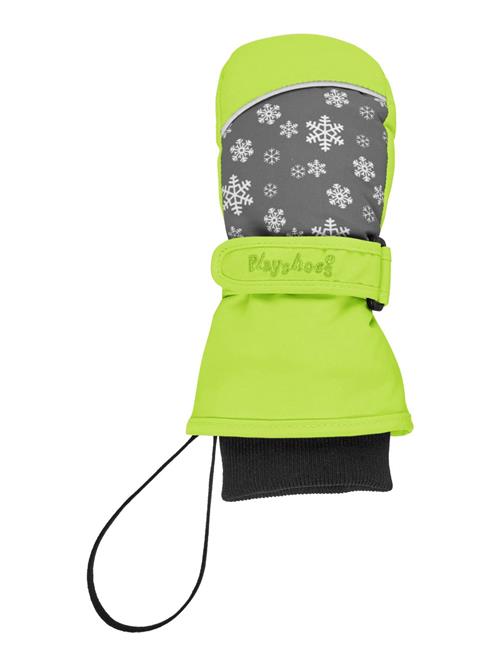 PLAYSHOES Handsker  grå / lysegrøn / sort / hvid