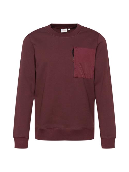 s.Oliver Sweatshirt  kirsebærsrød