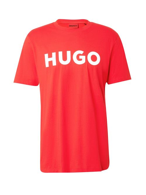 HUGO Bluser & t-shirts 'Dulivio'  lys rød / hvid