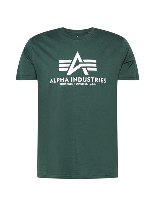 ALPHA INDUSTRIES Bluser & t-shirts  gran / hvid