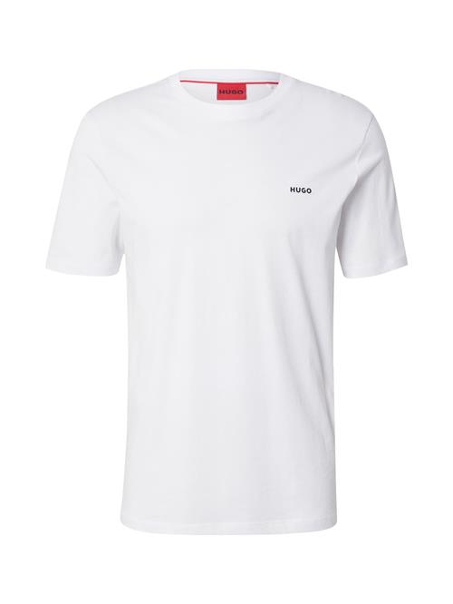 HUGO Bluser & t-shirts 'Dero'  mørkeblå / hvid