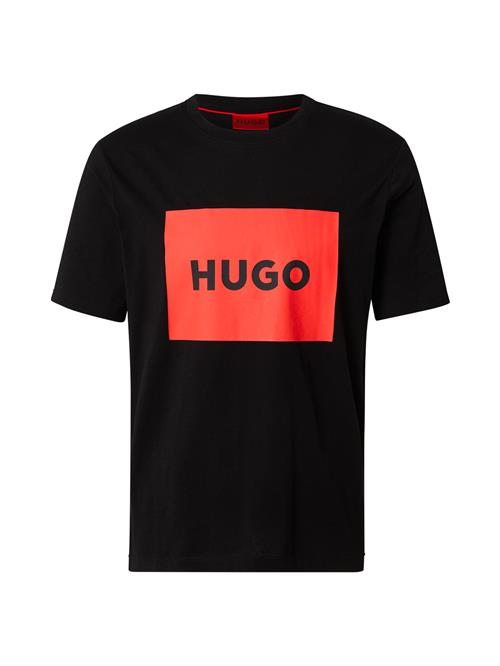 HUGO Bluser & t-shirts 'Dulive222'  lys rød / sort