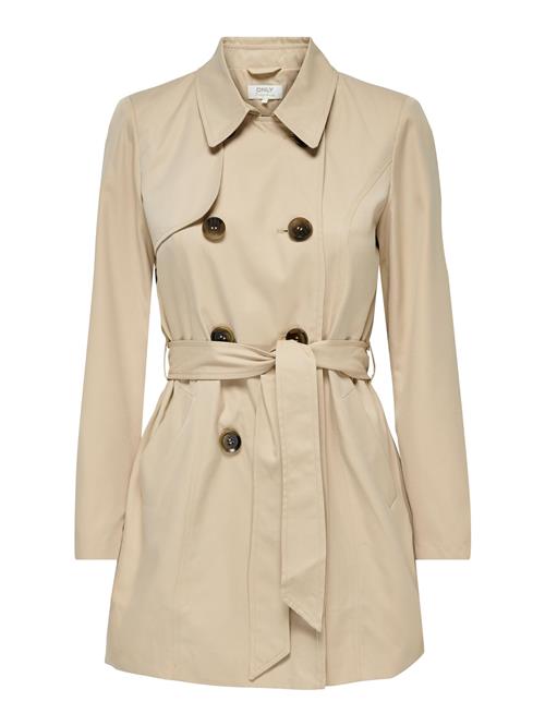 ONLY Overgangsfrakke 'ONLValerie'  beige / brun