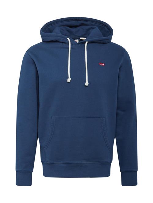 LEVI'S ® Sweatshirt 'Housemark Hoodie'  navy / rød / hvid
