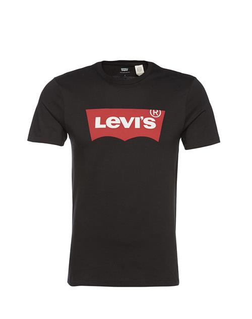LEVI'S ® Bluser & t-shirts 'Graphic Set-In Neck Tee'  rød / sort