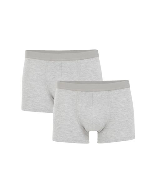 WE Fashion Boksershorts  lysegrå