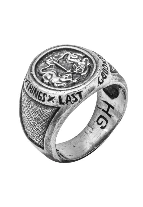 Haze&Glory Ring 'Twin Tiger'  sølv