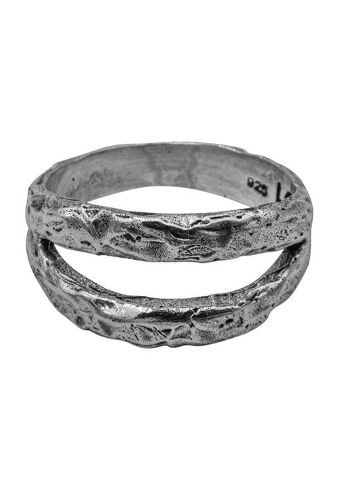 Haze&Glory Ring 'Twin'  sølv