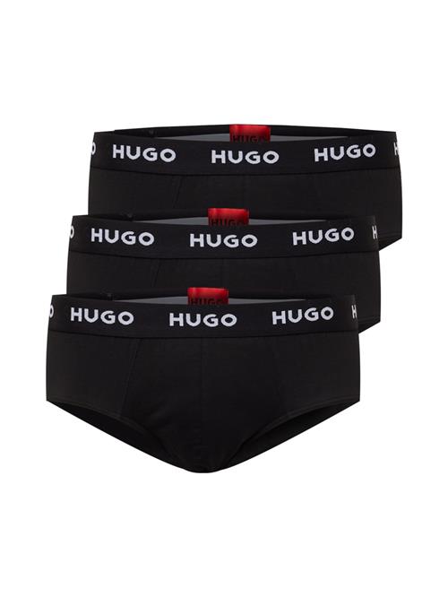 HUGO Slip  sort / hvid