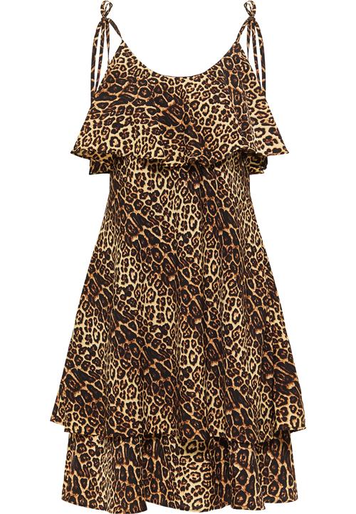 faina Sommerkjole  beige / sort