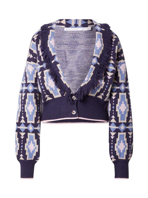 Se Warehouse Cardigan 'Aztec'  navy / lyseblå / hvid ved About You