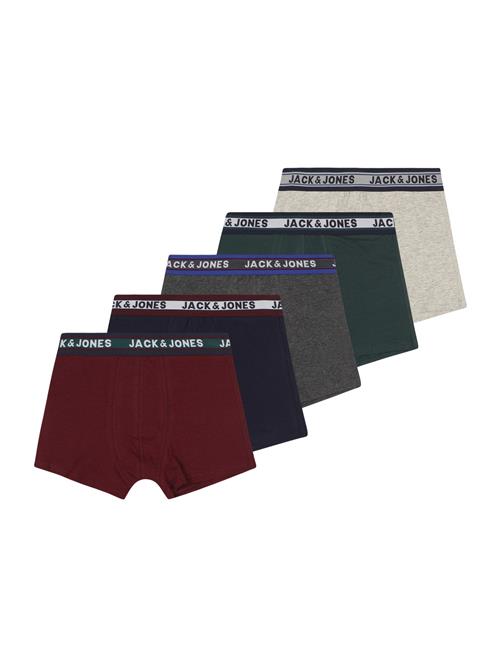 Jack & Jones Junior Underbukser  navy / mørkegrå / mørkegrøn / vinrød