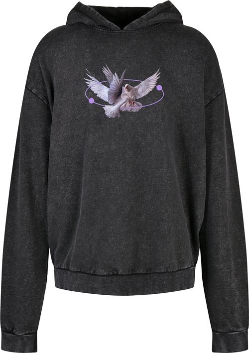 MT Upscale Sweatshirt 'Vive la Liberte'  lilla / lavendel / sort / hvid