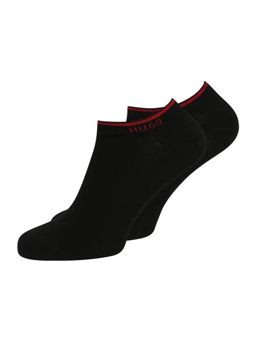 HUGO Sokker  brandrød / sort