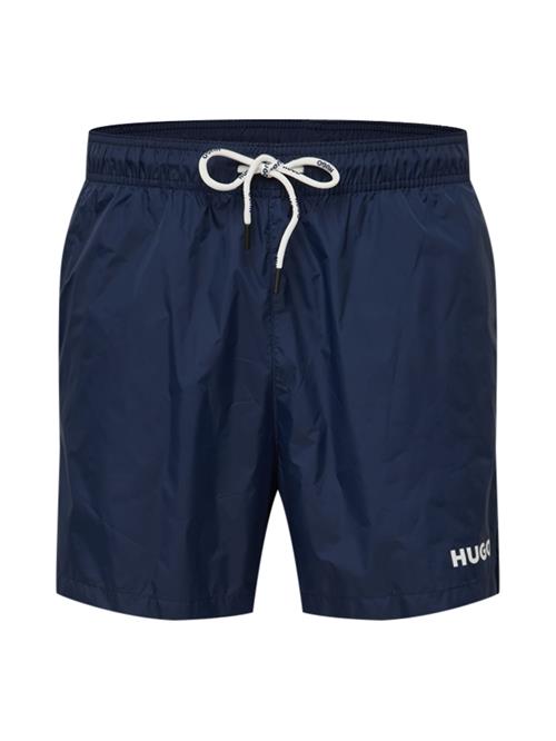 HUGO Badeshorts 'Haiti'  navy / hvid