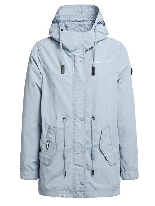 khujo Overgangsjakke 'CAIMA'  lyseblå / hvid