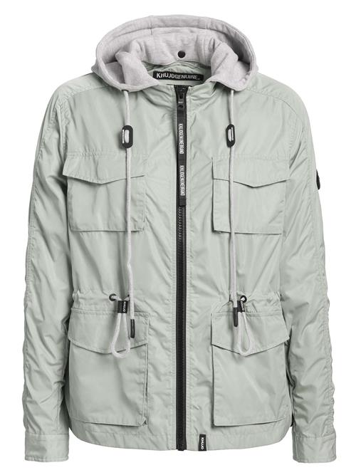 khujo Overgangsjakke 'FLAMES'  pastelgrøn / sort