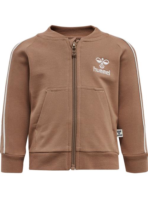 Hummel Sweatjakke  brun / hvid
