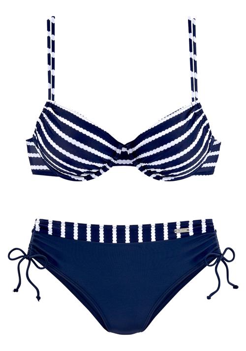 Se LASCANA Bikini  navy / hvid hos About You