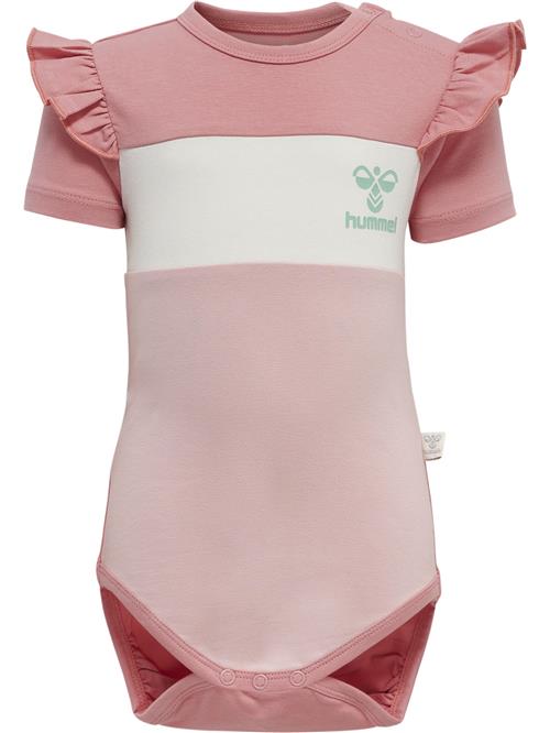 Hummel Sparkedragt/Body  lyserød / gammelrosa / hvid