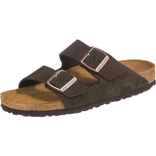BIRKENSTOCK Pantoletter 'Arizona'  mørkebrun / bronze