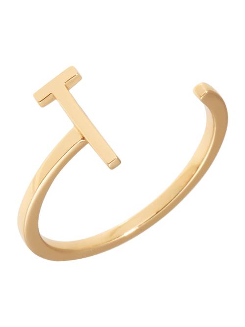 Design Letters Ring  guld