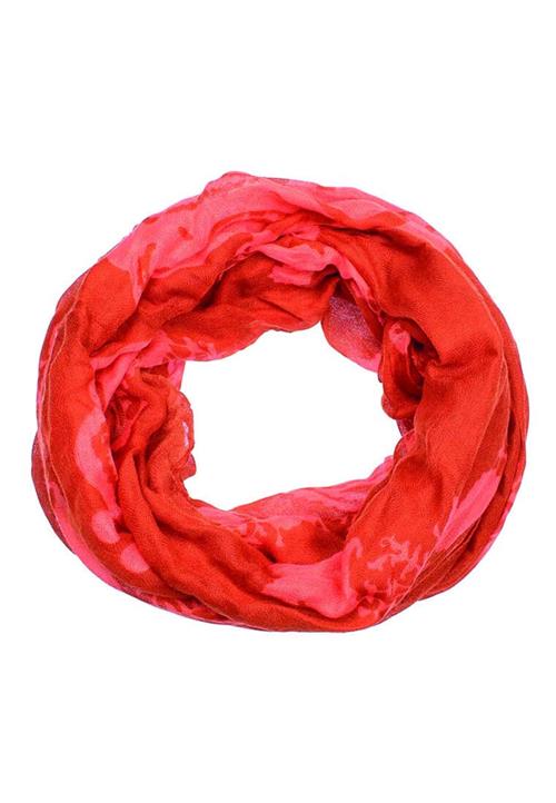 MYMO Sjal  orange / pink