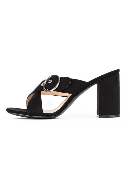 Celena Pantoletter 'Chene'  sort / sølv