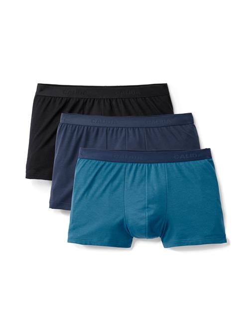 CALIDA Boksershorts  marin / cyanblå / sort