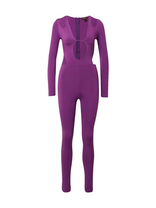 Misspap Jumpsuit  mørkelilla