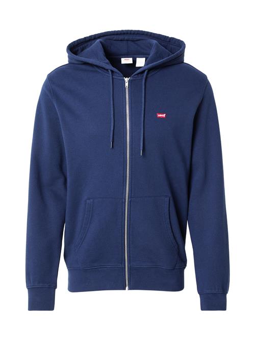 LEVI'S ® Sweatjakke 'Housemark'  navy / rød